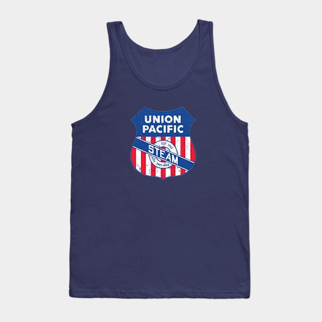 Union Pacific Railroad Tank Top by MindsparkCreative